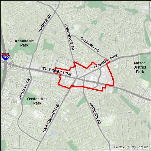 Annandale Visinity Map