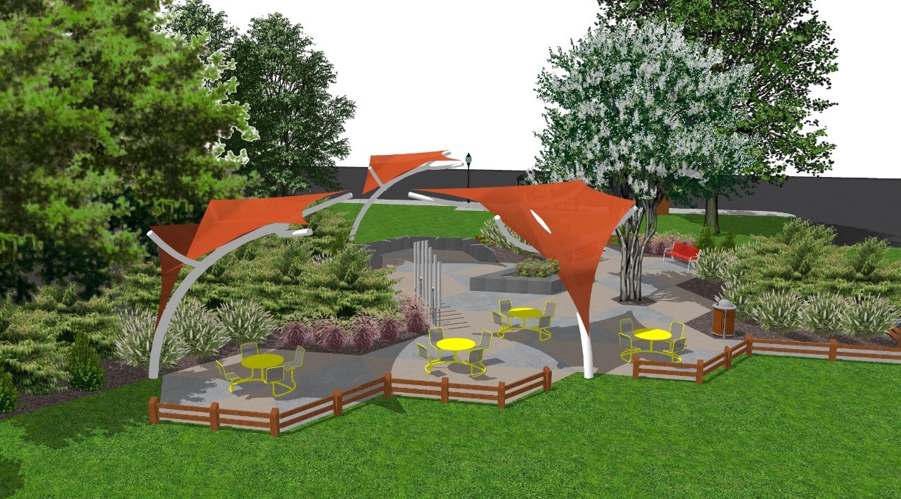 Bailey's Urban Interim Park Rendering