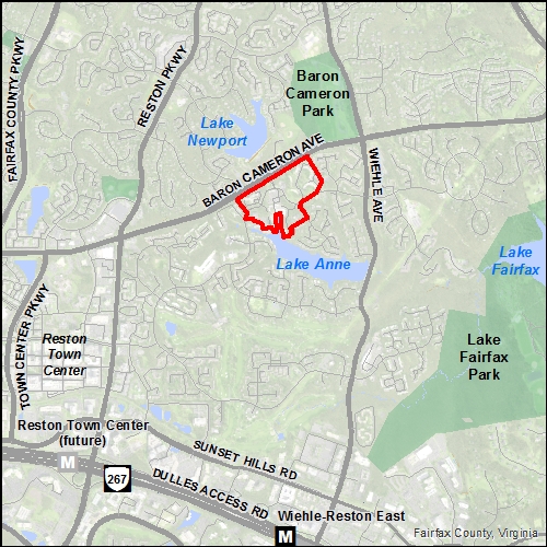 Merrifield Visinity Map