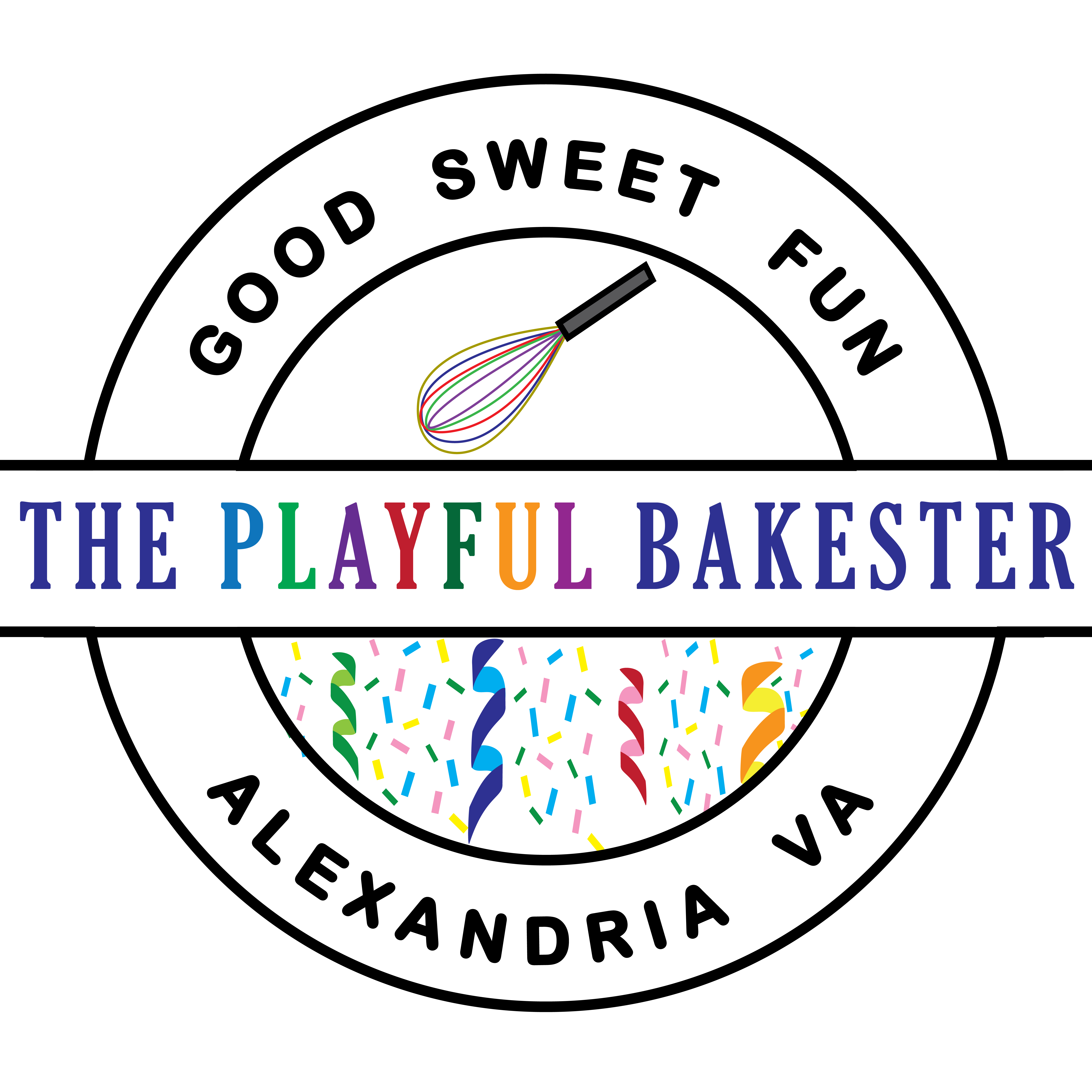The Playful Bakester Logo
