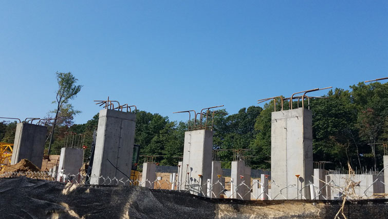 Lake Anne House Construction Progress 2020