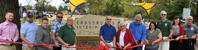 Bailey's Crossroads Interim Park Ribbon Cutting